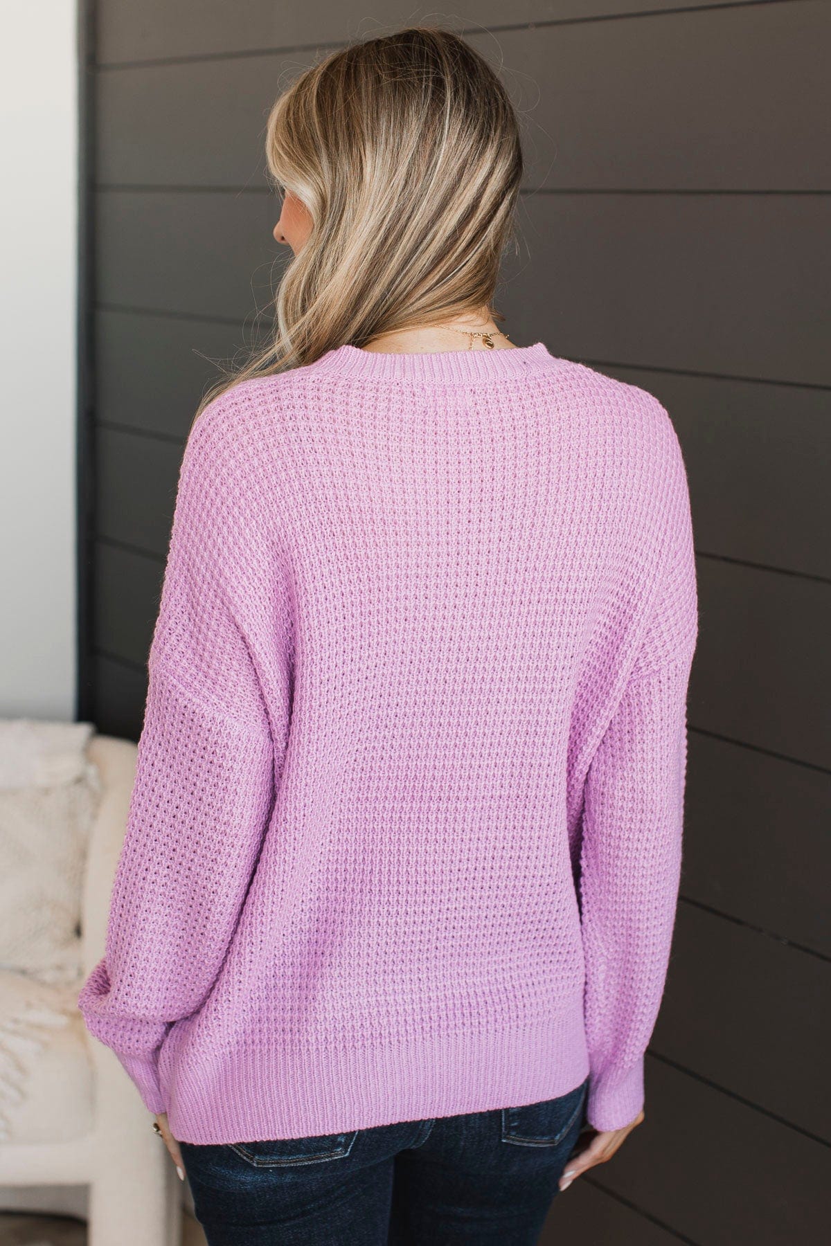 Captivating In Color Knit Sweater Orchid The Pulse Boutique
