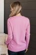 Stay Cozy Knit Sweater- Orchid