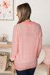 Perfectly Matched Knit Sweater- Pink