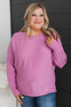 Achieve Your Dreams Dolman Sweater- Orchid