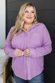 Endless Adventures Lightweight Shirt Jacket- Lavender