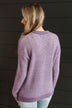 Perfectly Matched Knit Sweater- Dusty Plum