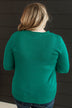 Timeless Allure Knit Sweater- Emerald