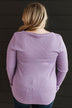 Dreams Of Forever Ribbed Top- Lavender