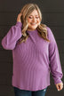 Pleased To Meet You Knit Top- Lavender