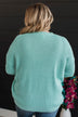 Captivating In Color Knit Sweater- Mint