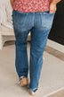 KanCan Slim Straight Jeans- Maya Wash
