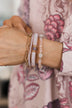 Vibrant Occasion Bracelet Set- Pink