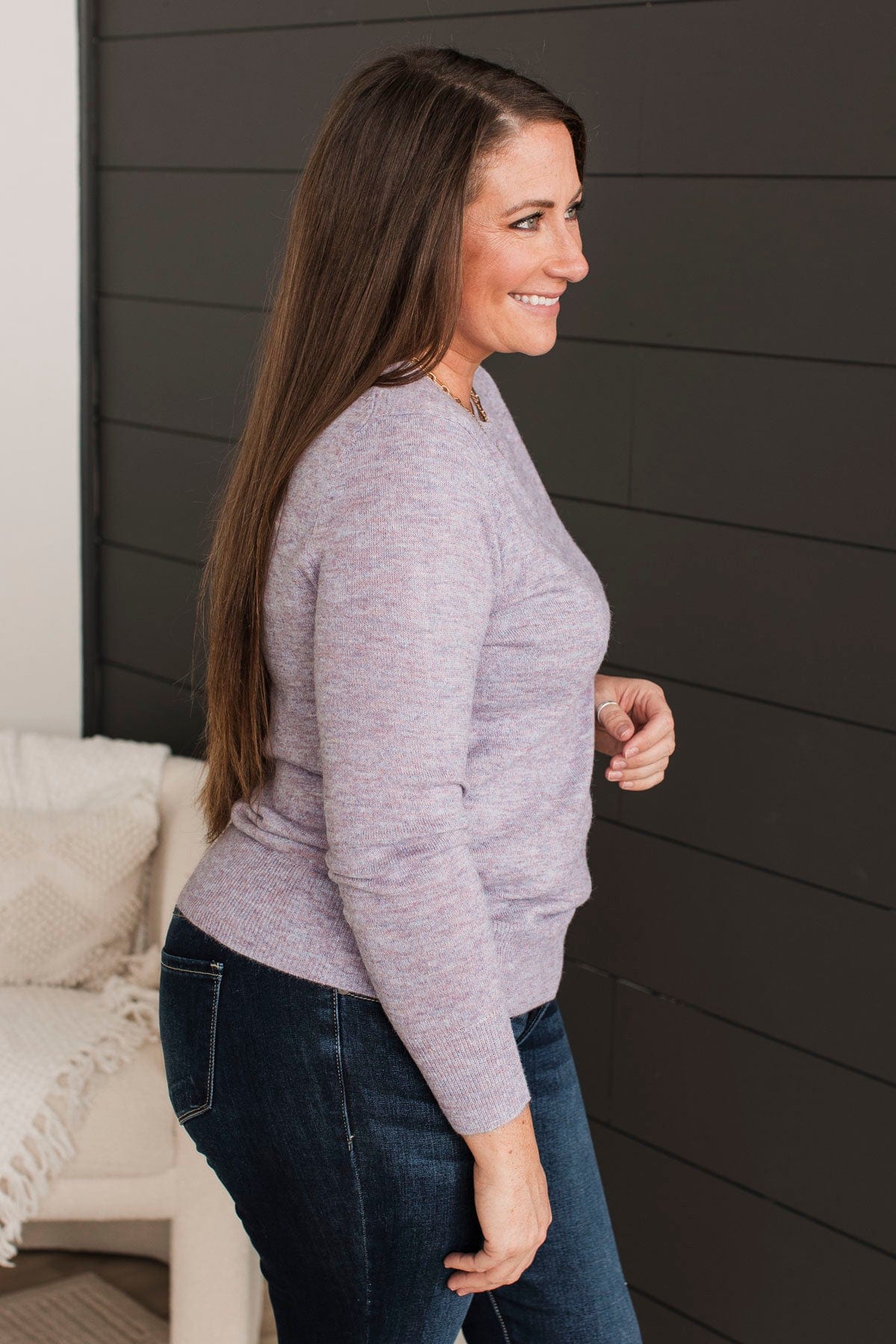 Easy To Remember Lightweight Sweater- Lavender