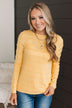 Abundance Of Love Knit Sweater- Yellow