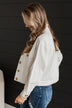 Now Is The Time Denim Jacket- Ivory