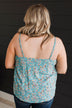 Perfect Ending Floral Tank Top- Blue