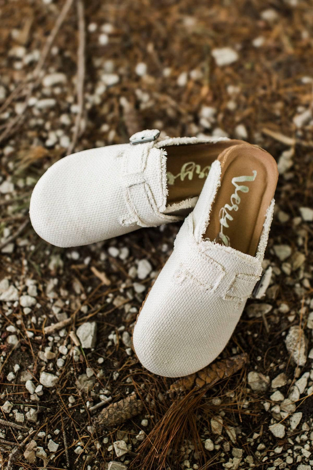 Very G Basket Mules- Cream - Main Image