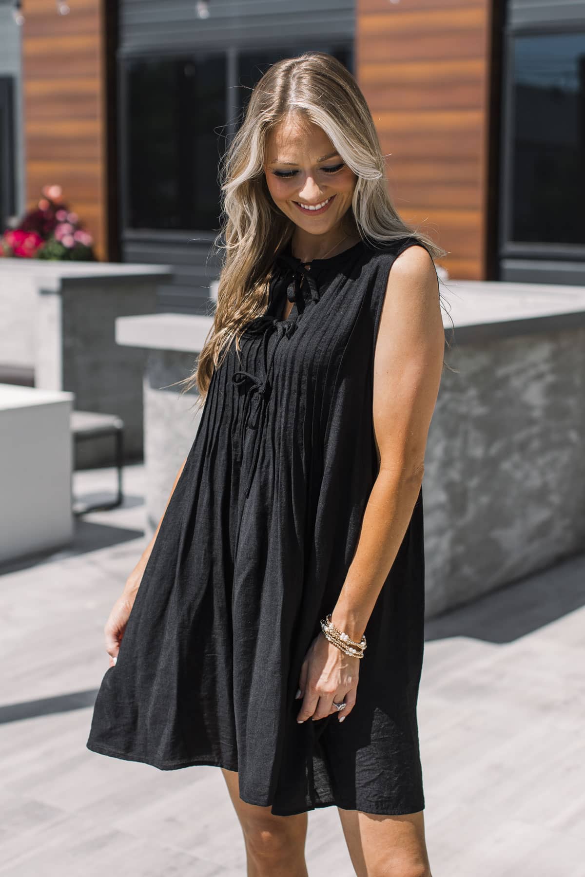 Beautifully Simple Days Sleeveless Mini Dress- Black, S | Dresses | Staccato