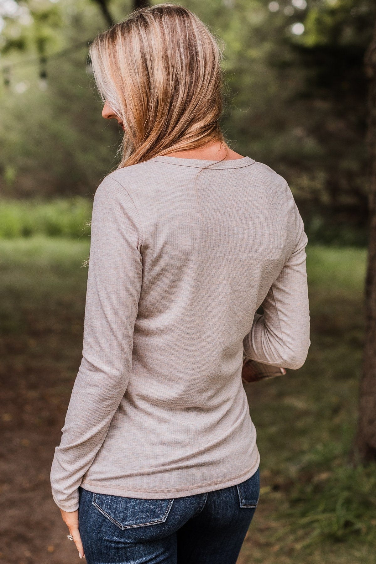 Love You Forever Knit Top- Oatmeal