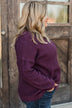 Captivating In Color Knit Sweater- Plum