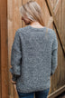 Still The One Knit Sweater- Navy