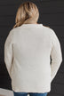 Don't Be Fooled Waffle Knit Button Top- Ivory