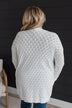 Time Stands Still Knit Cardigan- Off-White