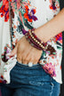 Such Sophistication Bracelet Set- Wine