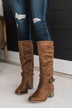 Blowfish Binda Boots- Rust Oiled Vegan Suede