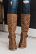 Blowfish Binda Boots- Rust Oiled Vegan Suede