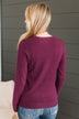 Lost In Your Love Knit Sweater- Wine