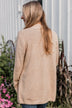 Props To You Sprinkle Knit Cardigan- Taupe