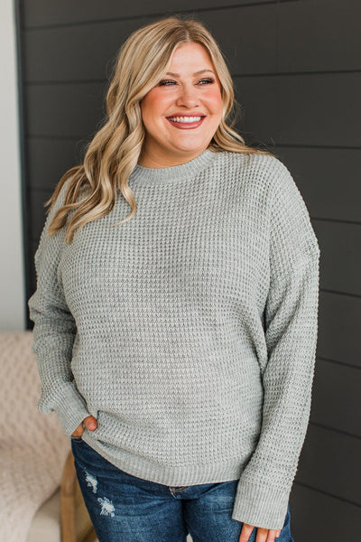Captivating In Color Knit Sweater- Grey – The Pulse Boutique