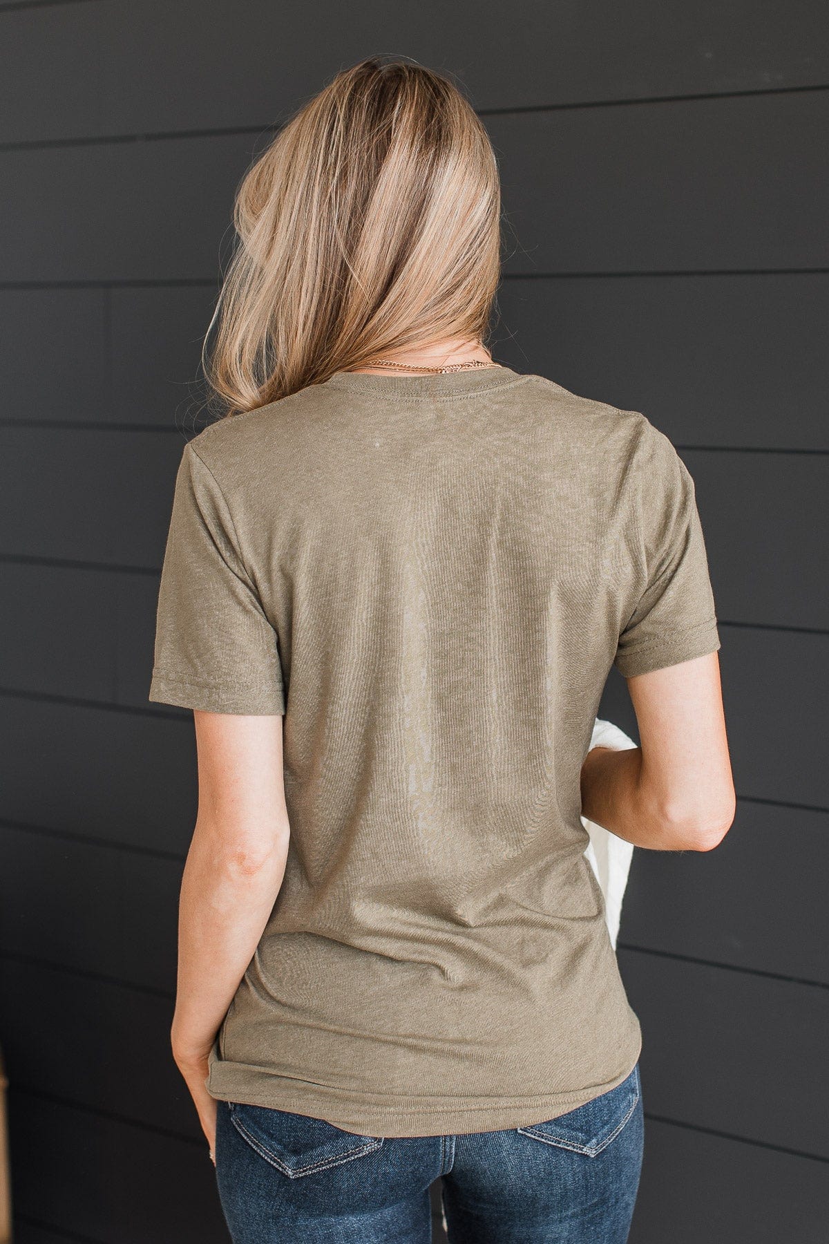 "Griswold's Christmas Tree Farm" Graphic Tee- Olive