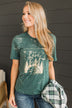 "Be A Rare Bird" Graphic Tee- Hunter Green