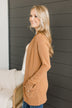 Comfortable With Myself Knit Cardigan- Amber