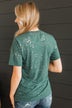 "Be A Rare Bird" Graphic Tee- Hunter Green