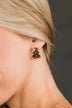 Steal The Show C-Hoop Earrings- Gold