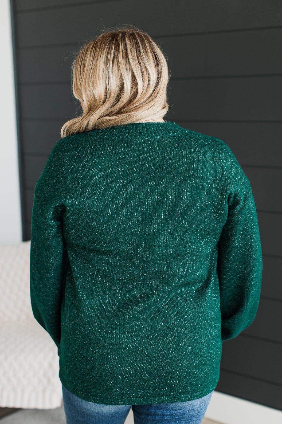 Pure Passion Knit Sweater- Forest