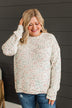 Always Yours Confetti Knit Sweater- Cream