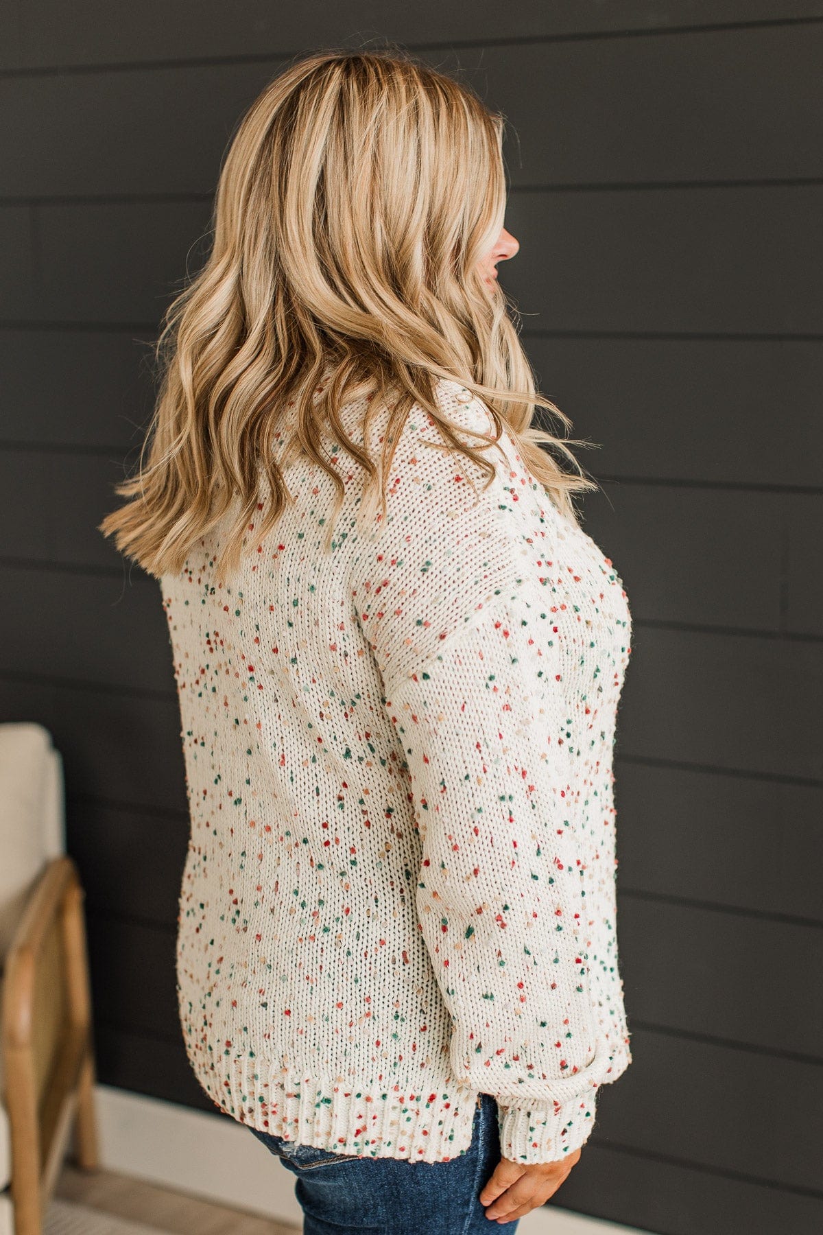 Confetti chenille deals sweater