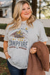 "Life Is Better By The Campfire" Graphic Tee- Oatmeal