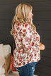 In Your Graces Floral Blouse- Cream