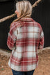 Campfire Nights Plaid Jacket- Brick