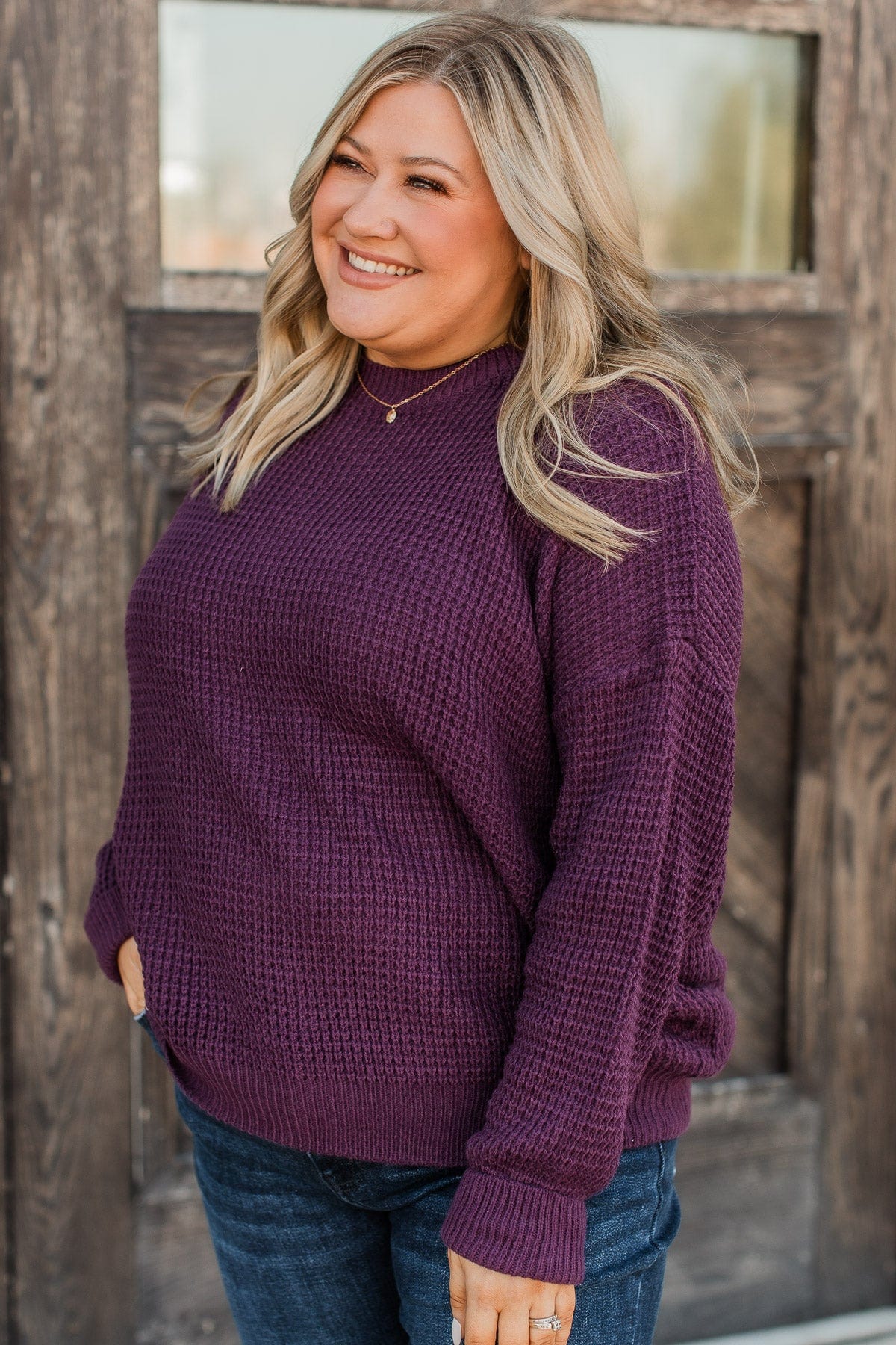 Plum knitwear sales