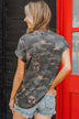 Not Hiding My Pride Graphic Tee- Camo