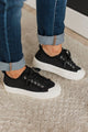 Corky's Could Care Less Sneakers- Black