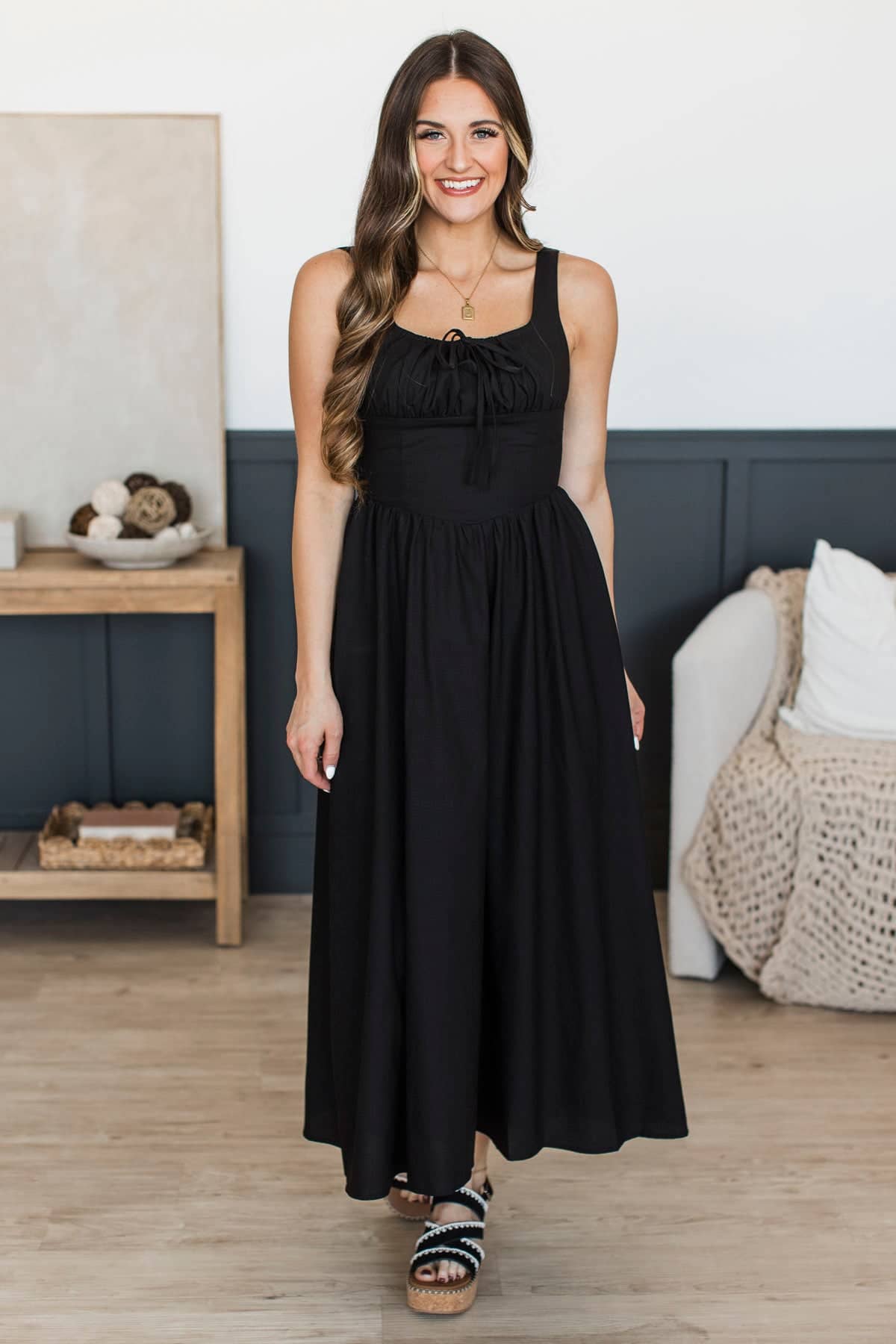 Always Celebrating Corset Maxi Dress- Black, XS | Dresses | AUREM Always Celebrating Corset Maxi Dress- Black, XS | Dresses | AUREM