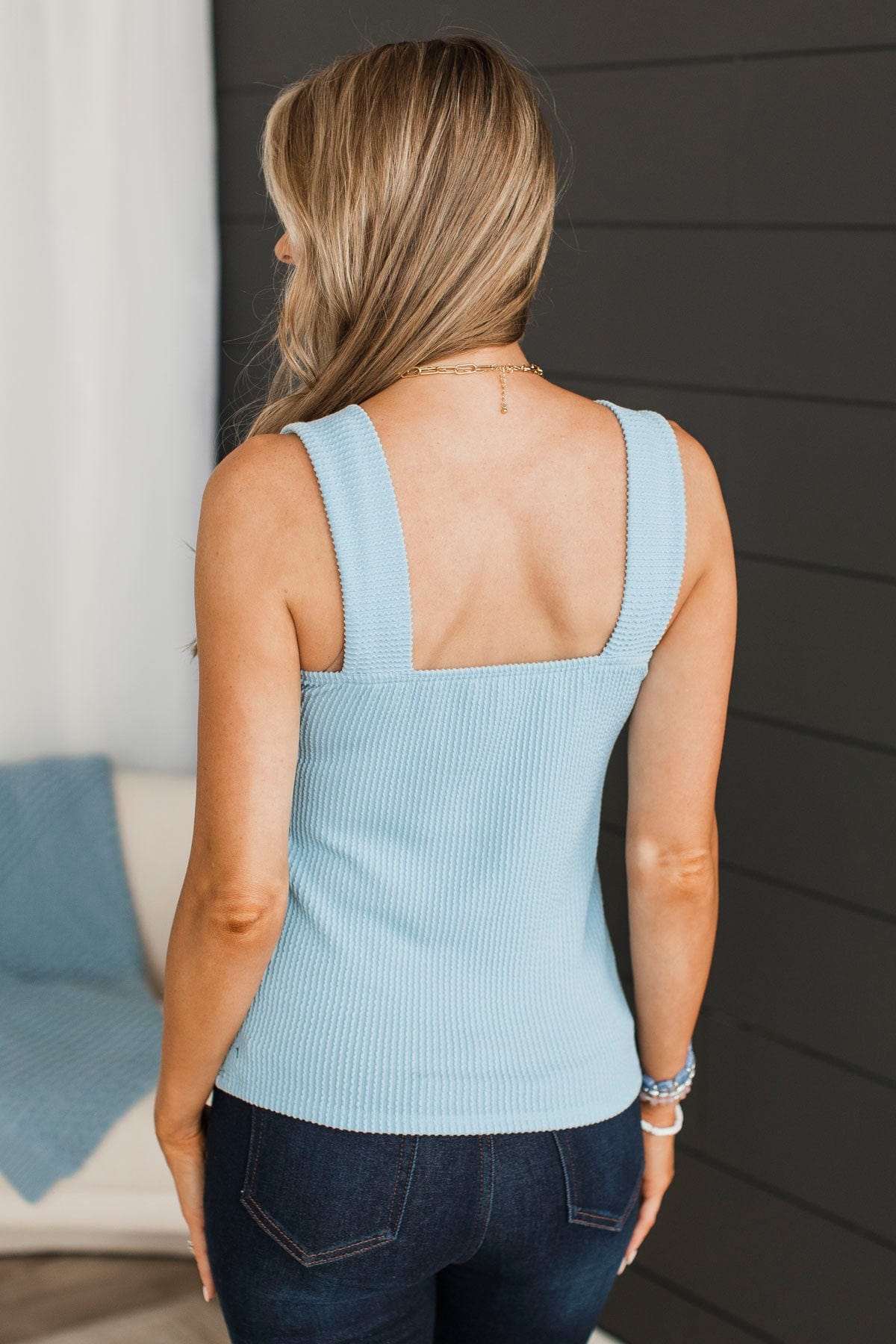 Utopia Tank Top - Sky Blue