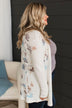 Have Some Faith Floral Cardigan- Ivory