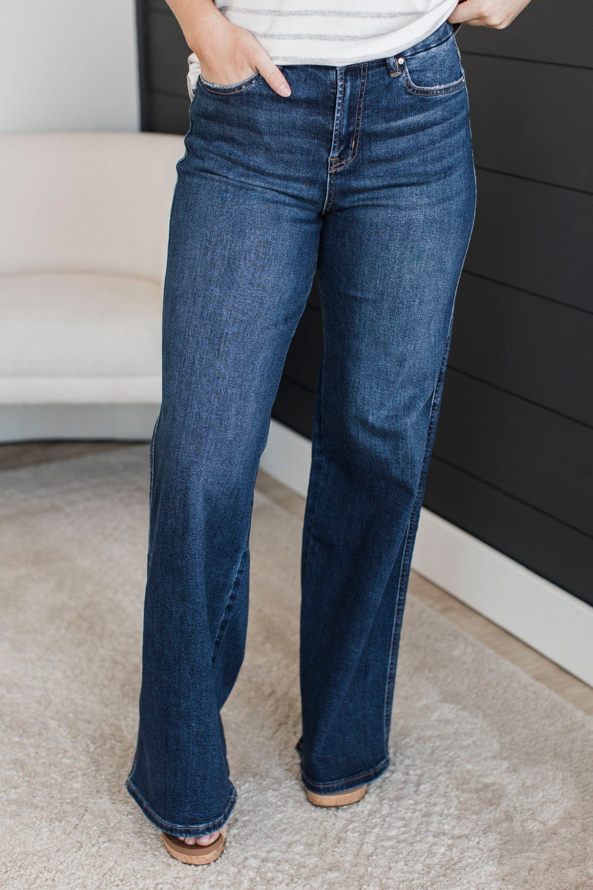 March Jean in Washed Denim March Jean in Washed Denim