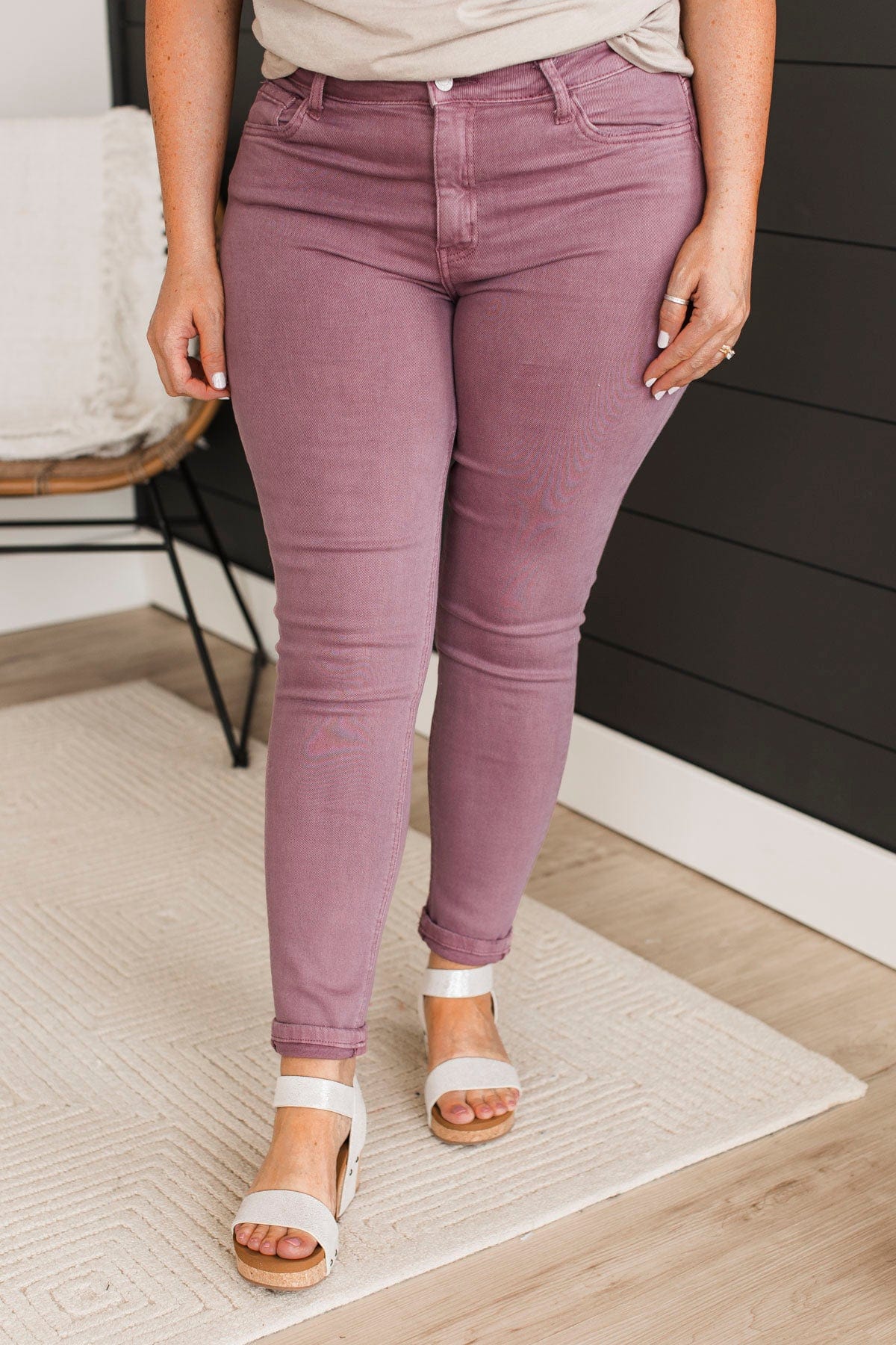 Vervet Skinny Jeans- Nadiya Wash