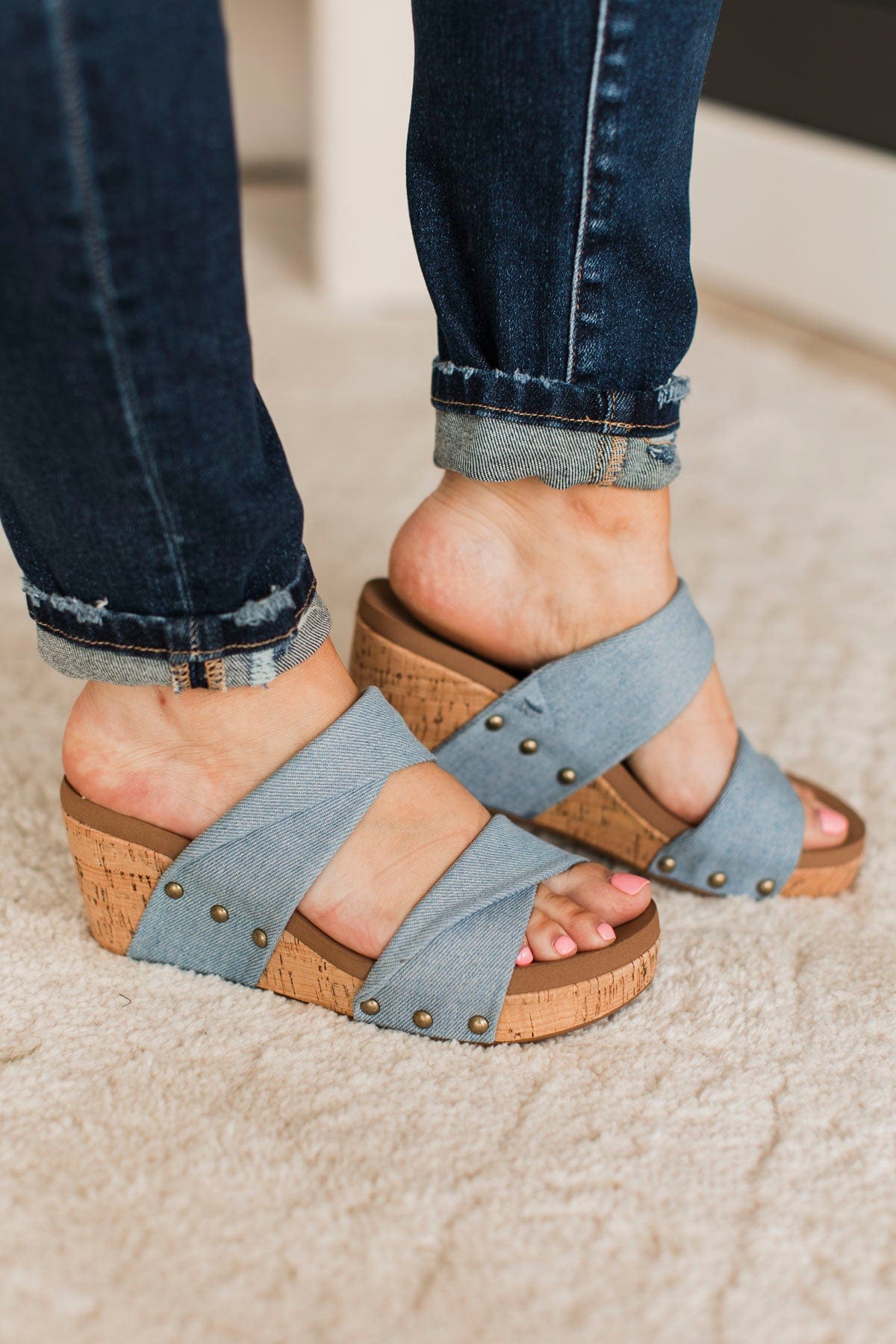 Corkys wedges outlet