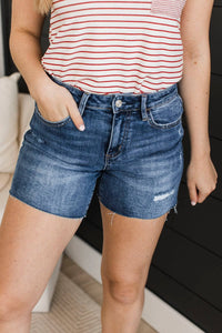 Vervet Denim Shorts- Lauralee Wash
